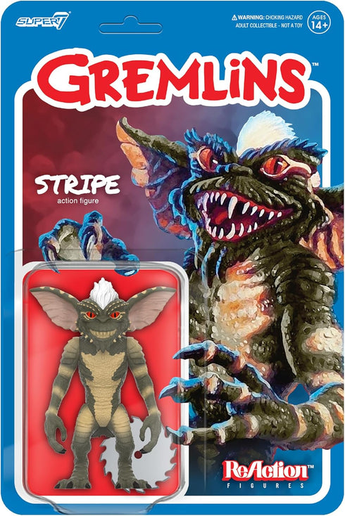 Super7 Gremlins Stripe - 3.75" Gremlins Action Figure with Accessory Classic Movie Collectibles and Retro Toys...