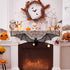 ANPHSIN Halloween Black Lace Spiderweb- 2 Pcs Bat Curtain Window Valance Cobweb Tablecloth Shower Curtains Fireplace Mantles Scarf Cover for Home ...