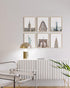 HAUS AND HUES New York City Wall Art Set of 6 - NYC Posters and Skyline Decor | 8" x 10" UNFRAMED...