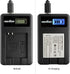 NB-4L LCD USB Charger for Canon PowerShot SD750 SD780 is SD1000 SD1100 is SD1400 is A2200 A3100 is, IXY Digital 60, IXUS 220 HS, Digital IXUS 70 C...