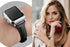 Secbolt 38mm Bling Case Compatible Apple Watch Band with Built-in Tempered Glass Screen Protector, All Around Protective Cover Frame Bumper for iW...