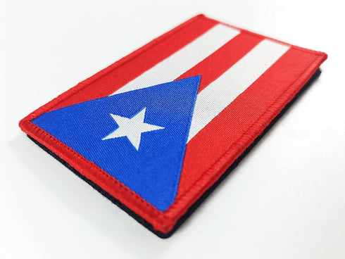 JBCD 2 Pack Puerto Rico Flag Patch Puerto Rican Flags Tactical Patch Pride Flag Patch for Clothes Hat Patch Team Military Patch...