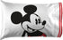 Jay Franco Mickey Mouse Jersey Classic 1 Pack Pillowcase - Double-Sided Kids Super Soft Bedding (Official Product)...
