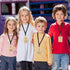 6 Pieces Hall Pass Lanyards and School Passes Set, Wooden Passes for School, Classrooms Hall, Library, Restroom, Office, Nurse, Teacher Supplies...