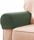 SUBRTEX Stretch Armrest Covers Spandex Arm Covers for Chairs Couch Sofa Armchair Slipcovers for Recliner Sofa with Twist Pins 2pcs (Olive Drab)...