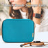 Teamoy Watch Storage Case - Holds 12 Straps, Travel Organizer Bag Compatible With All Series Apple and Smart Watch Bands, Teal...