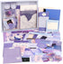 Draupnir Aesthetic Scrapbook Kit(348pcs), Bullet Junk Journal Kit with Journaling/Scrapbooking Supplies, Stationery,A6 Grid Notebook with Graph Ru...