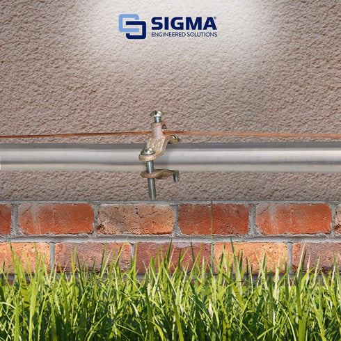 SIGMA ENGINEERED SOLUTIONS ProConnex 41309 Ground Clamp 1/2" - 1"...