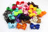 CÉLLOT 40Pcs Boutique Hair Bows Elastic Ties Kids Children Rubber Bands Ponytail Holders Hair Bands For Baby Girls Teens Toddlers in Pairs...