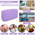 Waterproof Small Makeup Bag Pouch for Purse,Nylon Travel Toiletry Storage Bag Cute Preppy Cosmetic Bag for Women Girl,Waterproof Makeup Organizer ...