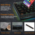 Desing Wish Keyboard Cover for Redragon K552, Water Resistant Half-Covered Acrylic Lid Anti Dust & Anti Hitting Keyboard Cover Compatible with Red...