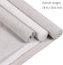 Linen Needlework Fabric, Kissbuty 5 PCS Linen Fabric Cloth for Garment Craft Flower Pot Decoration Embroidery Cross Stitch Cloth, 19.6 by 19.6 Inc...