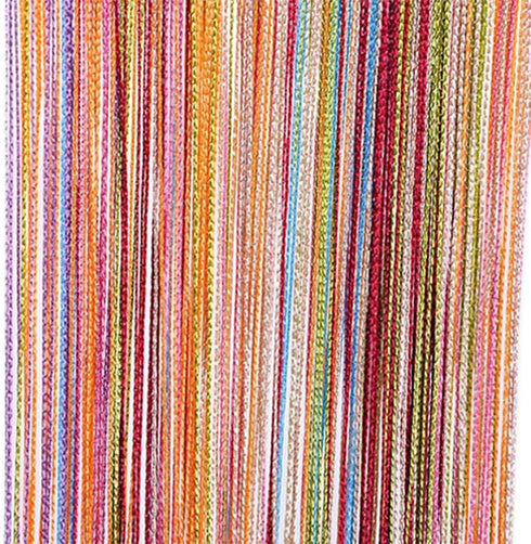 Tangpan 7 Color Colorful Door String Thread Fringe Window Panel Room Divider String Curtain Cute Strip Tassel in Party Events...