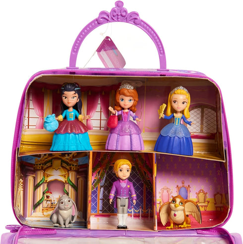 Sofia the First Castle Carry Case and Accessories, 3-inch Figures, Kids Toys for Ages 3 Up, Amazon Exclusive by Just Play...