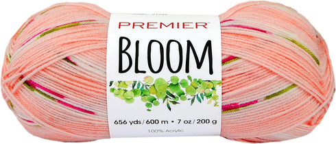 PREMIER YARNS Apricot Blossom Bloom Yarn...