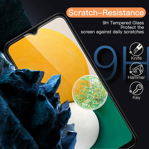 JETech Screen Protector for Samsung Galaxy A13 / A13 5G/ A12, 9H Tempered Glass Film, Anti-Scratch, HD Clear, 3-Pack......
