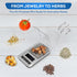 Mini Digital Pocket Scale, High Accuracy 0.01gX 200g Jewelry Weight, LCD Display, Electronic Kitchen Scale, Silver Color, Small...