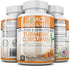 Turmeric Curcumin with Black Pepper – 90 Count Vegetarian Capsules Turmeric Supplement with Bioperine – 1650 mg Non-GMO Curcumin Supplements...