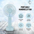Mini Handheld Fan Battery Operated Small Personal Portable Fan Speed Adjustable USB Rechargeable Fan Powerful Fan for Indoor Outdoor Travelling (B...