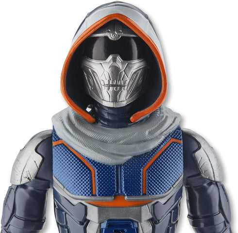 Marvel Black Widow Titan Hero Series Blast Gear Taskmaster Action Figure, 12-Inch Toy, with Launcher and Projectiles, Ages 4 and Up...