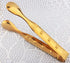 6-Pieces 6 Inch Gold Mini Tongs for Appetizers, Gold Serving Utensils for Serving Appetizers, Ice, Sugar...