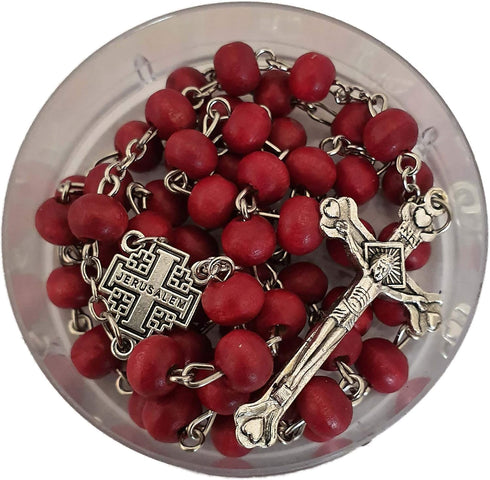 Twelve (12) Rose Scented Catholic Rosaries Necklaces in Gift Boxes...