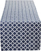 DII Lattice Tabletop Collection, Table Runner, 14x108, Nautical Blue...
