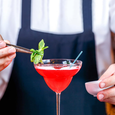 300 Neon Mini Bar Cocktail Straws - Coffee Drink Stirrers, Short Plastic Straws...