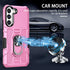 for Samung Galaxy S22 Plus Case S22+ Plus Case with Ring Kickstand Military Grade Shockproof Case Cover Anti-Scratch Protective Armor for Galaxy S...