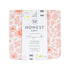 HonestBaby Girls Organic Cotton Changing Pad Cover, Peach Skin Papercut Floral, One Size...