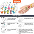 Robot Temporary Tattoos 8 Sheets 84 PCS Robotic Party Decorations Supplies Favors Robot Theme Birthday Cute Stickers Christmas Gifts for Boys Girl...