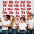 260Pcs Glitter Red Bulletin Board Letters for Classroom 4” Letter Combo Pack Set Numbers Alphabet Poster Board with Adhesive Dots Punctuation Symb...