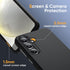 Diaclara Designed for Samsung Galaxy S24 Plus Case 6.7 Inch, Tempered Glass Screen Protector + Camera Protector Shockproof Protective Phone Case -...