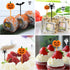 100 PCS Halloween Picks Plastic Halloween Party Cupcake Toppers Appetizer Picks...