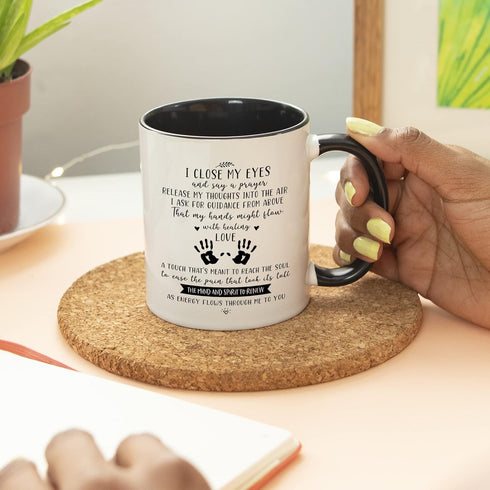 YouNique Designs Massage Therapist Coffee Mug, 11 Ounces, Masseuse Gifts, Massage Therapist Gifts For Women (Black Handle)...