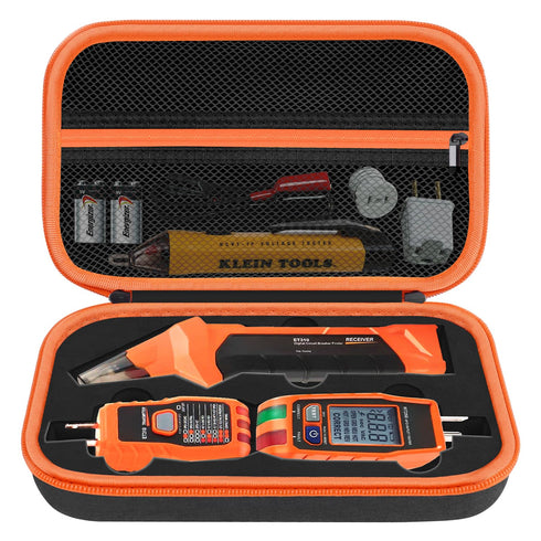 Hard Case for Klein Tools ET310 AC Circuit Breaker Finder Electric Tester & 80016 Tool Kit & RT250 GFCI Outlet Tester and Accessories Electrical T...
