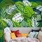 Tropical Jungle Leaf Stencils (6 Designs) | 12" x 16" Large Fern Leaf Stencils Palm Leaf Stencils for Painting Floors/Walls/Tiles/Furniture/Fabric...