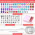 Mckanti 150 Pieces Charm Bracelet Making Kit for Girls, Charm Bracelets Jewelry Making Kit with Beads Bracelets Charms Necklace DIY Crafts Gifts S...