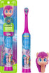 FIREFLY Clean N' Protect My Little Pony Power Toothbrush with 3D Character Cover, Soft Bristles, Battery Included, Ages 3+...