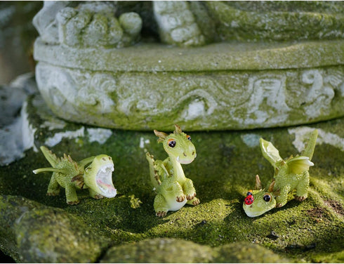 Top Collection 4412 Miniature Fairy Garden & Terrarium Mini Dragon Statue, Small...