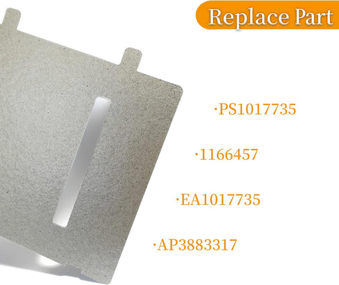 WB06X10638 Canopy Mica Replacement for GE Microwave 1166457 AH1017735 Specific Not Universal...