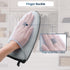Garment Steamer Ironing Gloves with Finger Loop, Portable Anti Steam Glove, Hanging or Standing Garment Ironing Machine Board, Heat Resistant Stea...