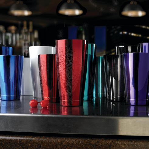 Barfly cocktail tins, Large 28 oz (828 ml), Blue...