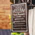Jetec Open Bar Wedding Sign Wedding Party Funny Wood Bar Sign for Your Reception Party Hanging Wooden Rustic Farmhouse Decoration (Spelling Error ...