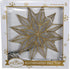 Kurt S. Adler 9.06-Inch UL 10-Light 12-Point Gold Capiz Star Treetop Tree Topper...