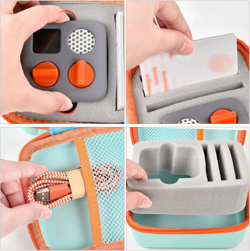 Travel Case Compatible with Yoto Mini – Kids Audio & Music Player, Holder Bag for Children’s Speaker Plays Audiobook Cards -Green...