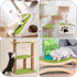 Gtmileo Trimmable Cat Scratching Post 78.7"x15.8" with Cat Laser Pointer, Self-Adhesive Cat Scratch Mat Replacement for Cat Tree Shelf Shelves, Ca...