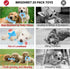 Puppy Toys, 8 Pack Puppy Chew Toys for Teething, Cute Blue Small Dog Toys Set, Teething Toys for Puppies, Soft Durable Interactive Chew Toy for Sm...