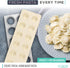 O’Creme Ravioli Maker for 12 Circles Each 1-7/8 Inch (Including Edges), with Non-Stick-Coated Metal Cutting Tray...