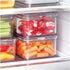 iDesign Crisp Plastic Refrigerator and Pantry Bin, Modular Stacking Food Storage Box for Freezer, Fridge, Office, Cabinet, Bathroom, BPA Free, 6.3...